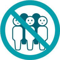 大阪心斎橋セルモアの新型コロナウイルス感染症対策(4) 3密の回避